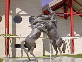 photo of rymill winery sculpture