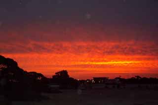 photo of sunset over eucla
