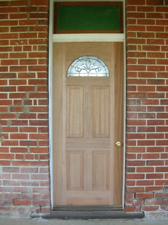 photo of the new door