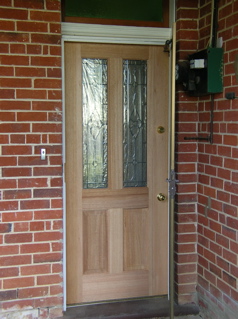 photo of the new front door